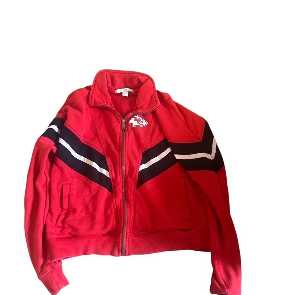 Woman’s Kansas City Chiefs Jacket. Perfect for game days!
